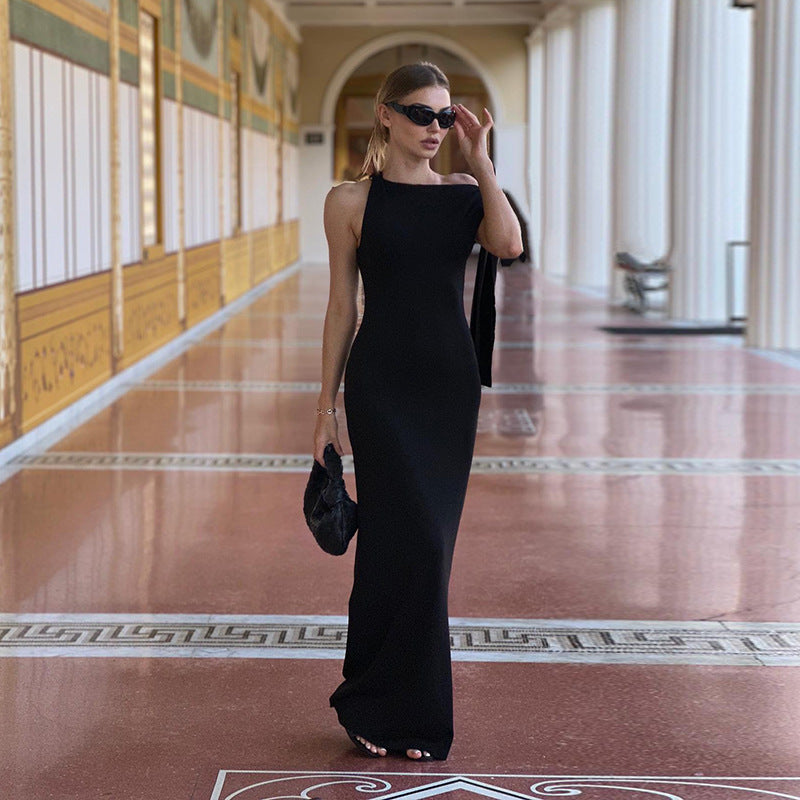 Elegant Strap Bodycon Dress '