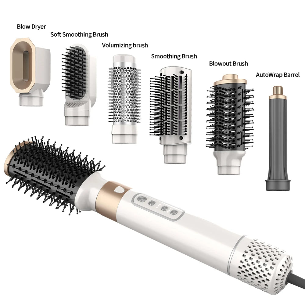 air Styler Secador De Pelo Bldccepillo Alisador De Pelo 5 En 1 Dual Voltage Hair Styling Brush Dryer