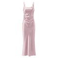 Elegant Halter Neck Fishtail Evening Gown